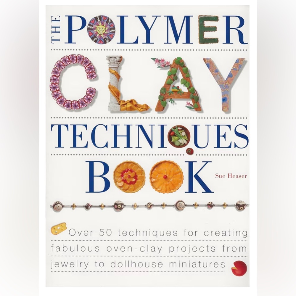 The Polymer Clay Techniques Book by - Multicolor